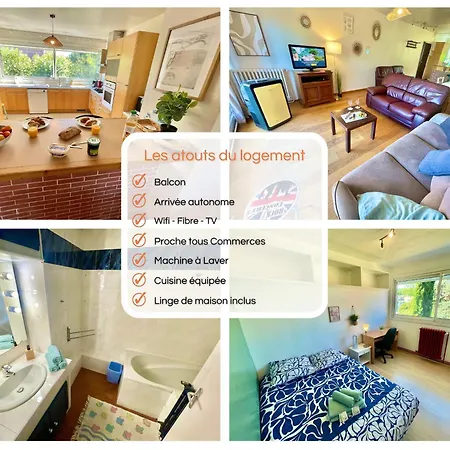 Douceur Jasmin  Balcon - 7 Pers - Wifi - Tv Ramonville-Saint-Agne