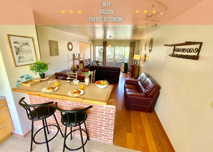 Douceur Jasmin  Balcon - 7 Pers - Wifi - Tv Appartement Ramonville-Saint-Agne